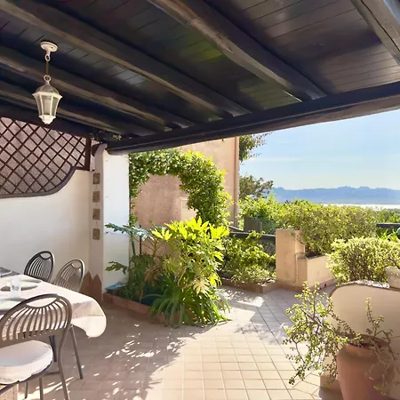 아파트 Sunset House With Sea View Private Terrace In - Wifi - By Coral